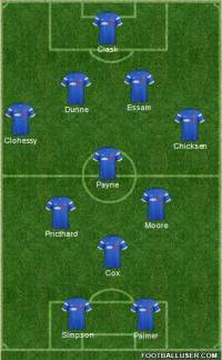 Orient First Half Formation